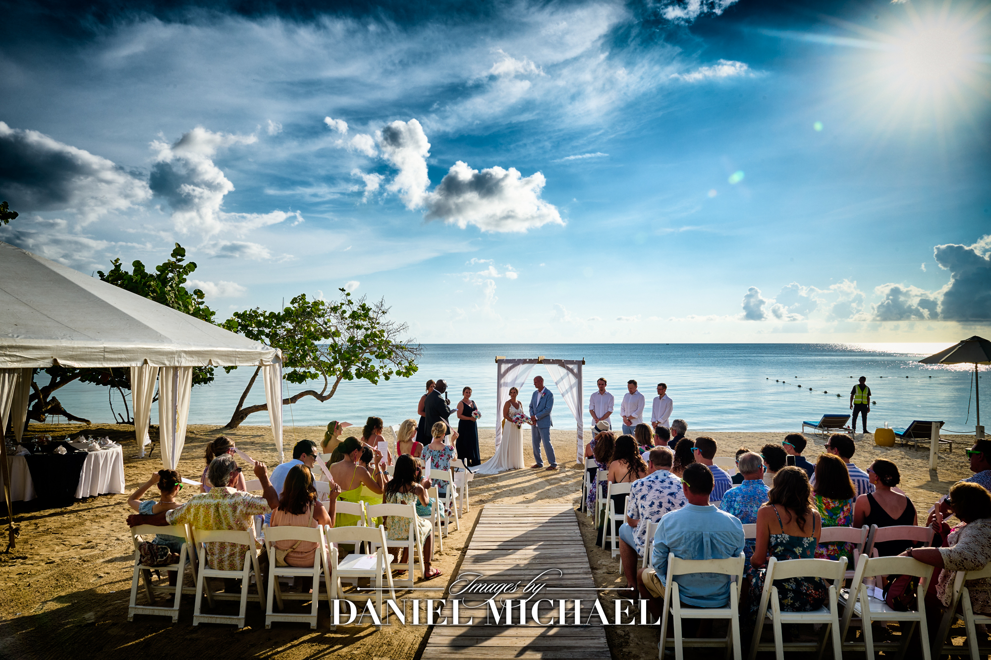 Negril Jamaica Beach Wedding Ceremony